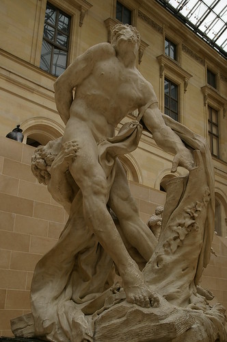 生動的雕像06 被獅子咬的人.... 超痛苦的樣子...