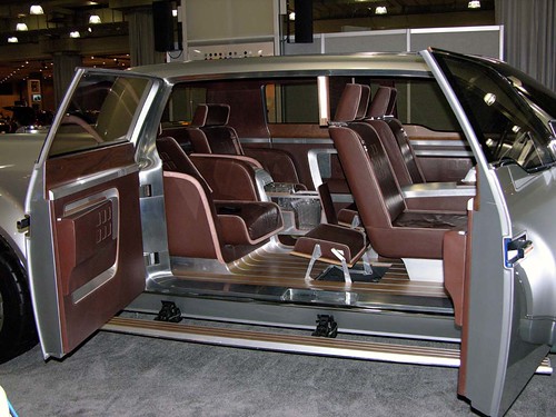 Ford Super Chief concept Swanky on the inside looks like a 1960s modern 