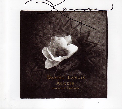 Signed CD by Daniel Lanois