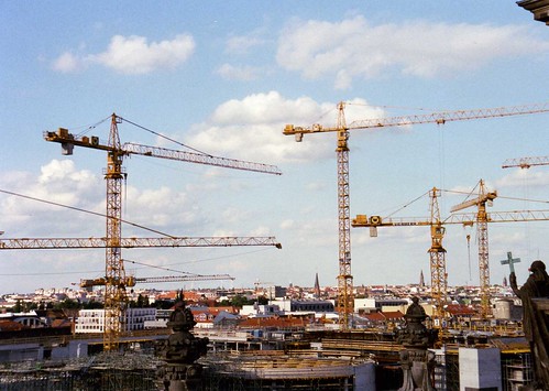 cranes over berlin