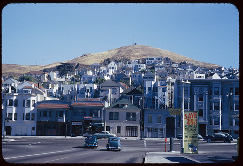 South Van Ness at Army Street, 1953