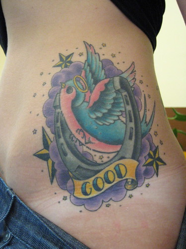 bird with clouds and stars tattoo wwwshannonarchuletacom