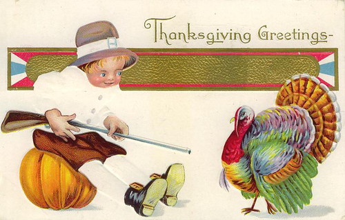 Thanksgiving Postcards (by senses working overtime)
