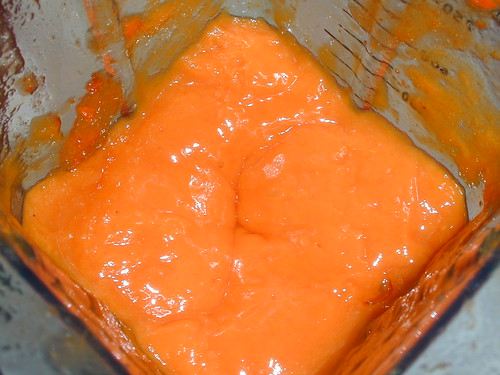 Blended persimmons