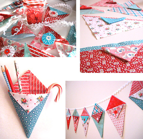 Pennie Pockets - Little pennant pockets of happiness