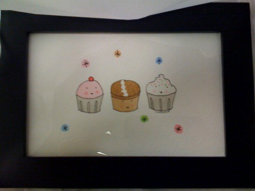 Win this! Raffle prize - cupcake art from Cakespy
