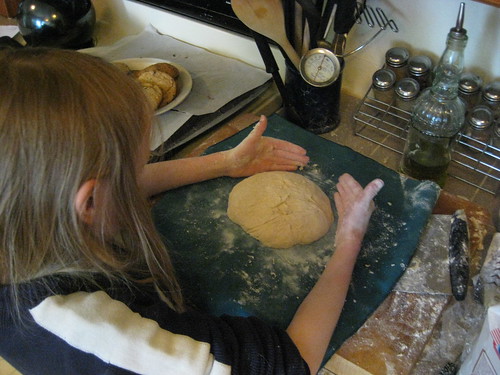 forming the dough - 2nd rise