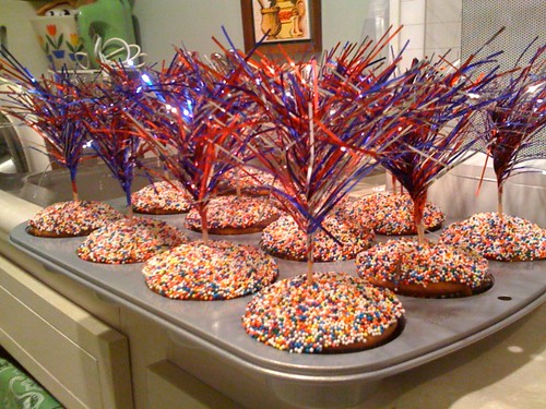 Patriotic cupcakes!
