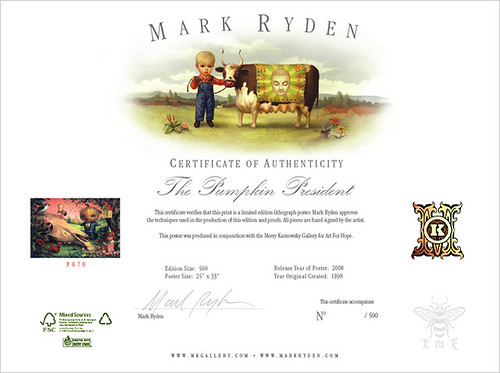 Ryden - Pumpkin President certificate