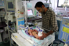 Oliver and Shami at the NICU