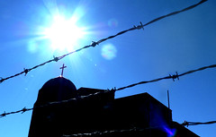 Church with Barbed Wire