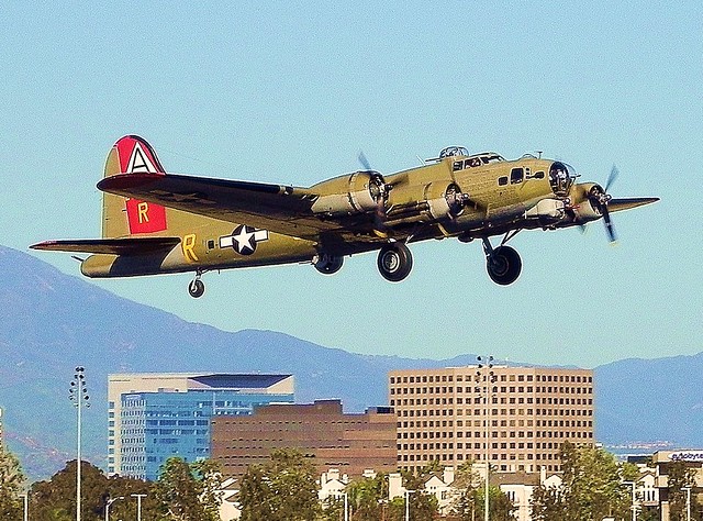 "52nd Mission" B-17 at John Wayne Airport
