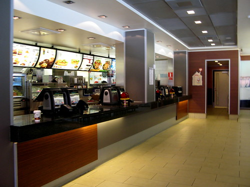 McDonalds Next to The Public Library - Counter