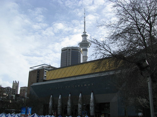 Sky Tower and cinema