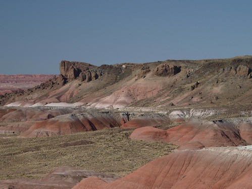Badlands in Painted Desert