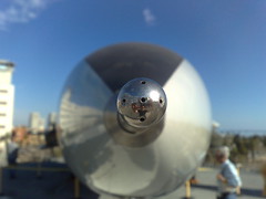 Staring down the nose of an F14