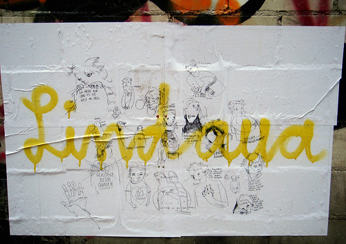 streetart berlin linda's ex by KWA