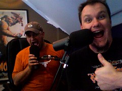 Rob and MF rockin' the podcast