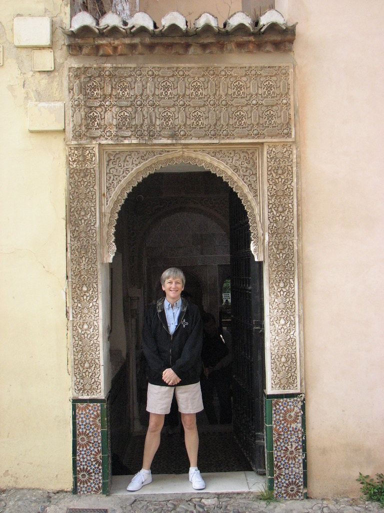 Mrs. TH at La Alhambra