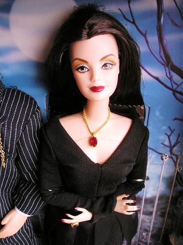 Morticia Addams gi kimura Tags vampire barbie creepy macabre misterious