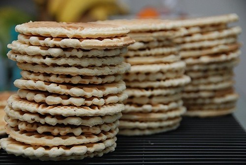 pizzelle stacks