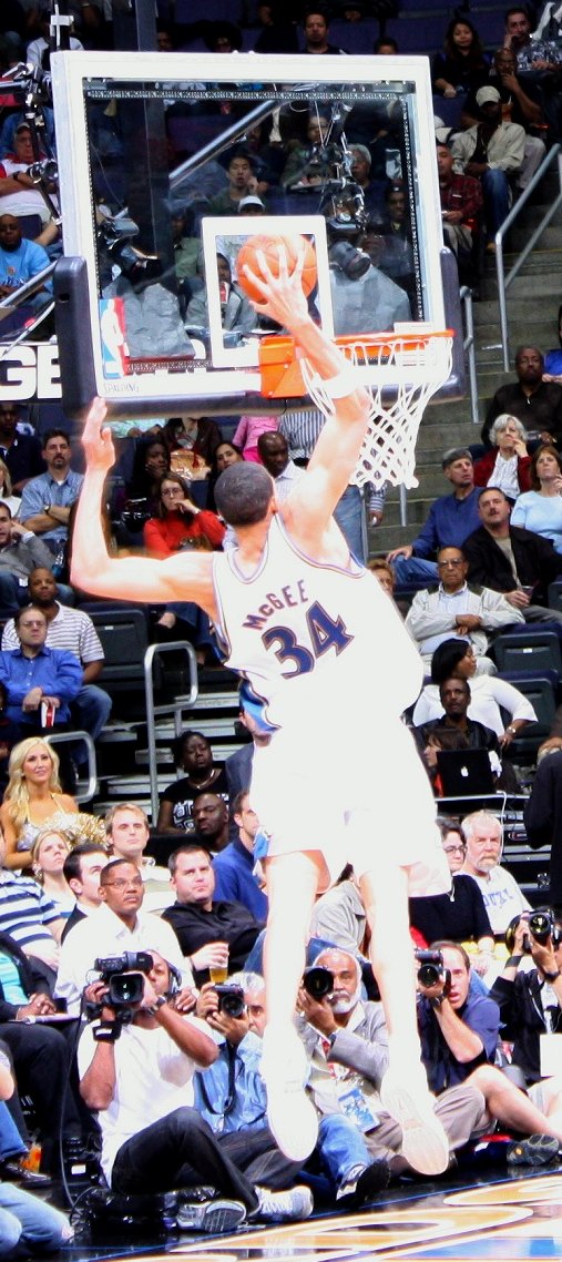 vince carter olympic dunk. dunk on a 12-foot rim.