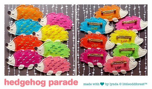 hedgehog parade