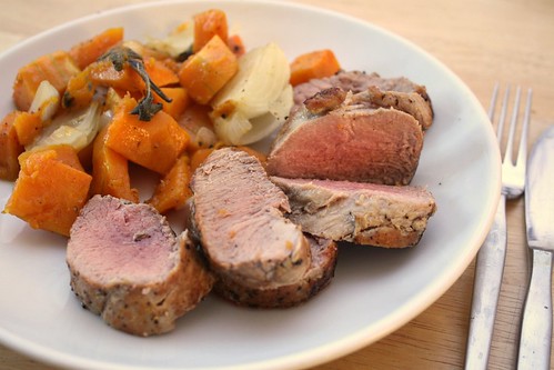 Pork Tenderloin with Roasted Vegetables