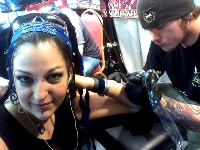 at the Motor City tattoo Expo by Eternal Tattoo's.