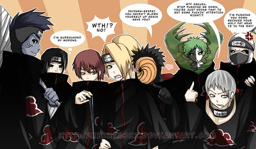 akatsuki funny comics. Naruto - Akatsuki Photo