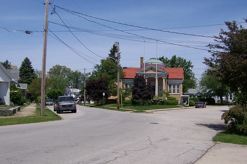 Michigan Road and former City Hall