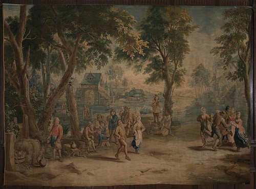 Tapestry made in Brussels during the mid-18th century