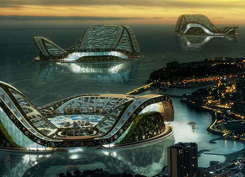 2570505838 8755eff917 Future Architecture : Floating Ecopolis for Climate Refugees