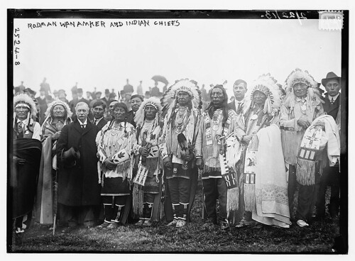 Rodman Wanamaker and Indian Chiefs (LOC)