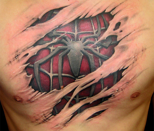 spiderman tattoos. Spiderman Tattoo
