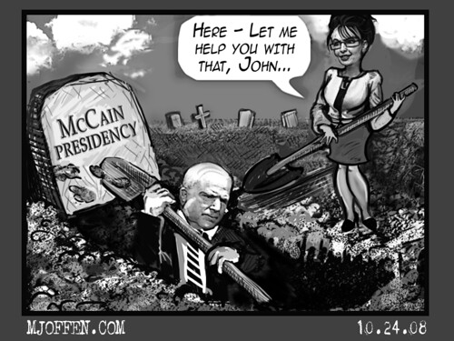 McCain digs his political grave...