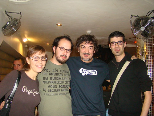 Con Mario Raya y Tony Jurado