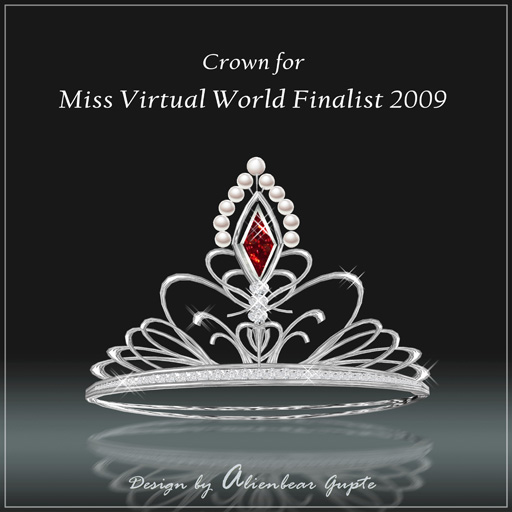 Miss Virtual World Finalist Crown