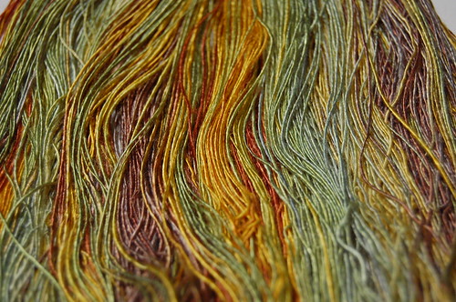"Sunflowers" laceweight bamboo singles
