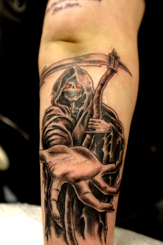 Hand out Reaper by The Tattoo Studio