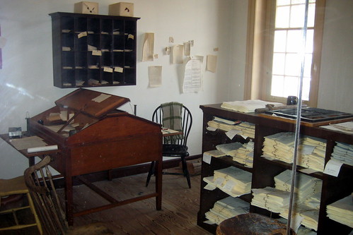 Benjamin Franklin Baches Newspaper Office