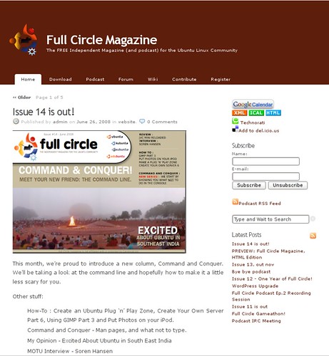 Ubuntu fullcircle magazine