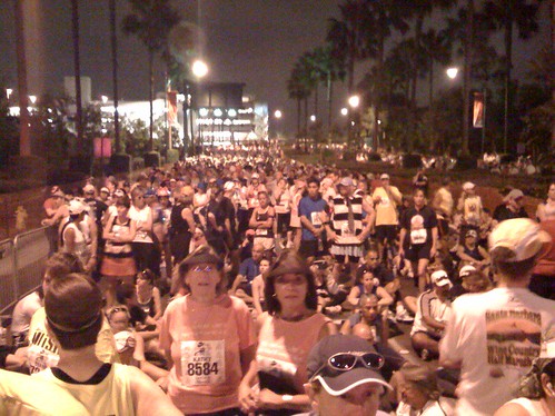 Another shot of the runners before race