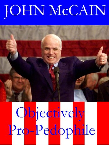 McCain: the Pedophiles' Best Friend