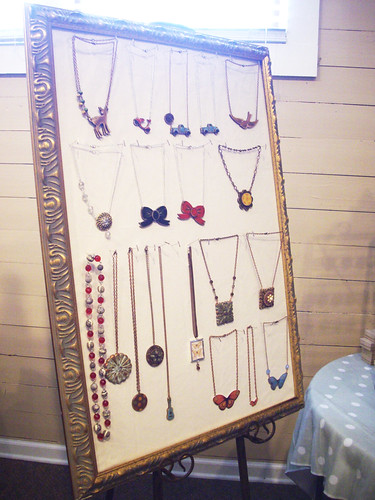 Necklaces by Genevieve Gail.
