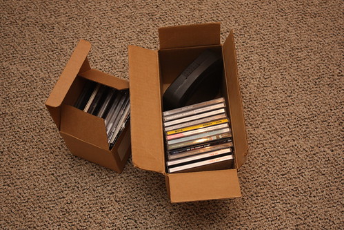 CD Cases of Stolen Discs