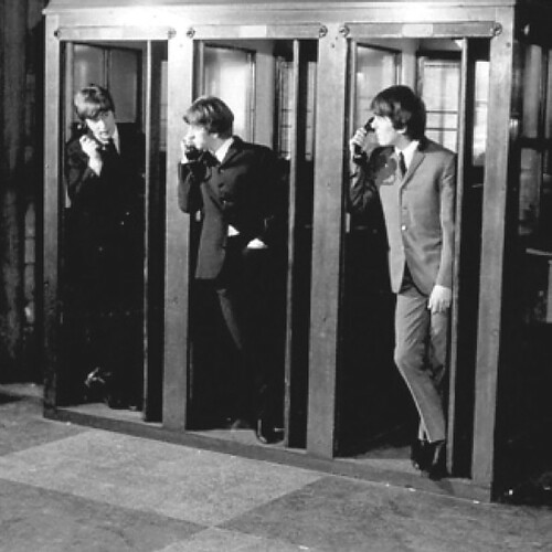 Beatles phone booth