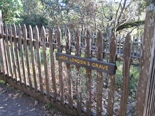 Jack London's grave