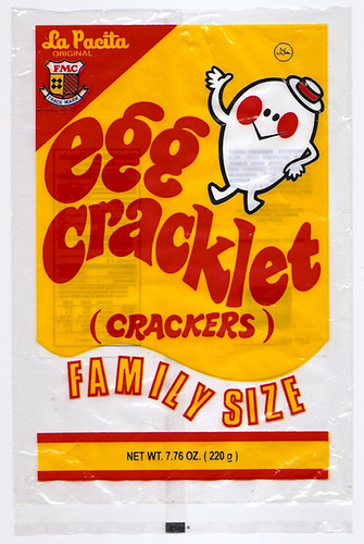 La Pacita Egg Cracklet crackers bag  by gregg_koenig