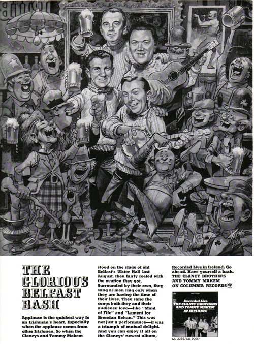 Vintage Ad #800: The Glorious Belfast Bash, Jack Davis Style